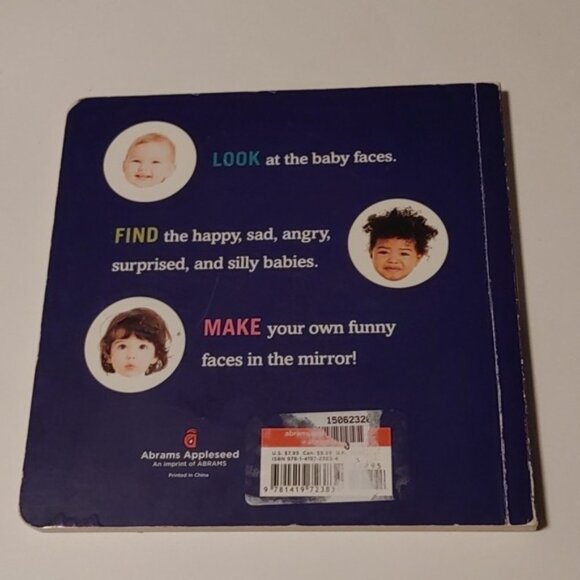 Making Faces: A First Book of Emotions - Colorful Board Book - Picture 4 of 6